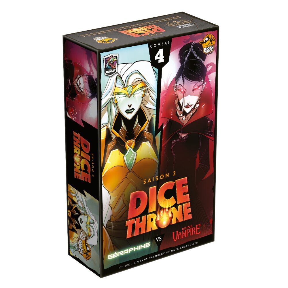 Dice Throne Marvel - Thor, Loki, Spiderman et Scarlet Witch