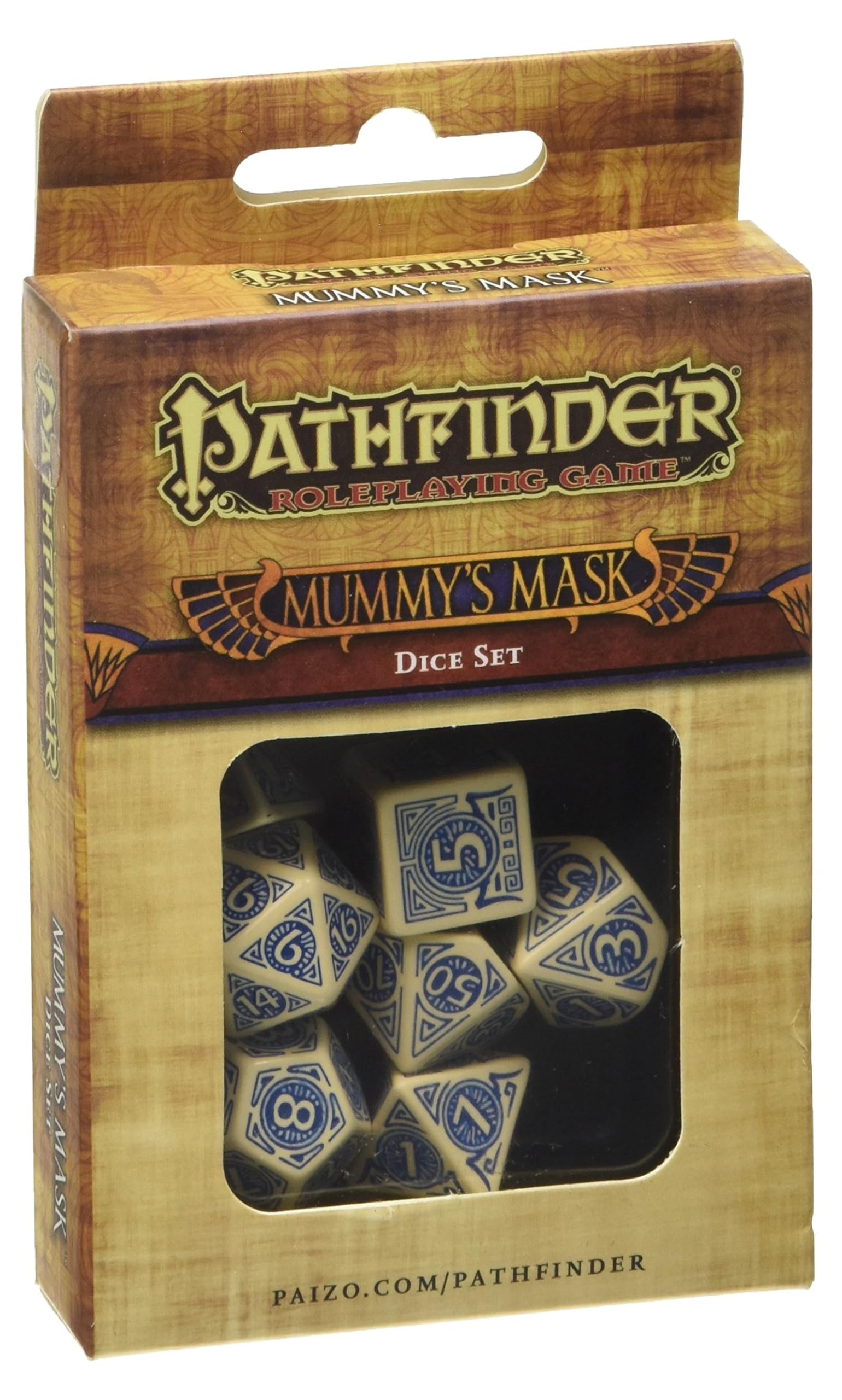 Set de dés - Pathfinder - Serpent's Skull