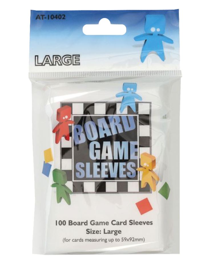 Protèges Cartes Board Game Sleeves - 65x100 - Transparent