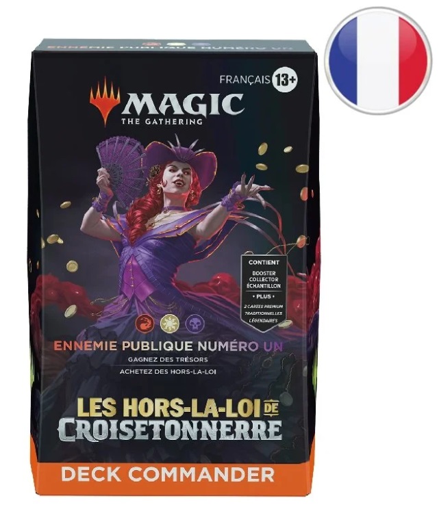 Magic - Les Hors-la-loi de Croisetonnerre - Lot de trois boosters de jeu