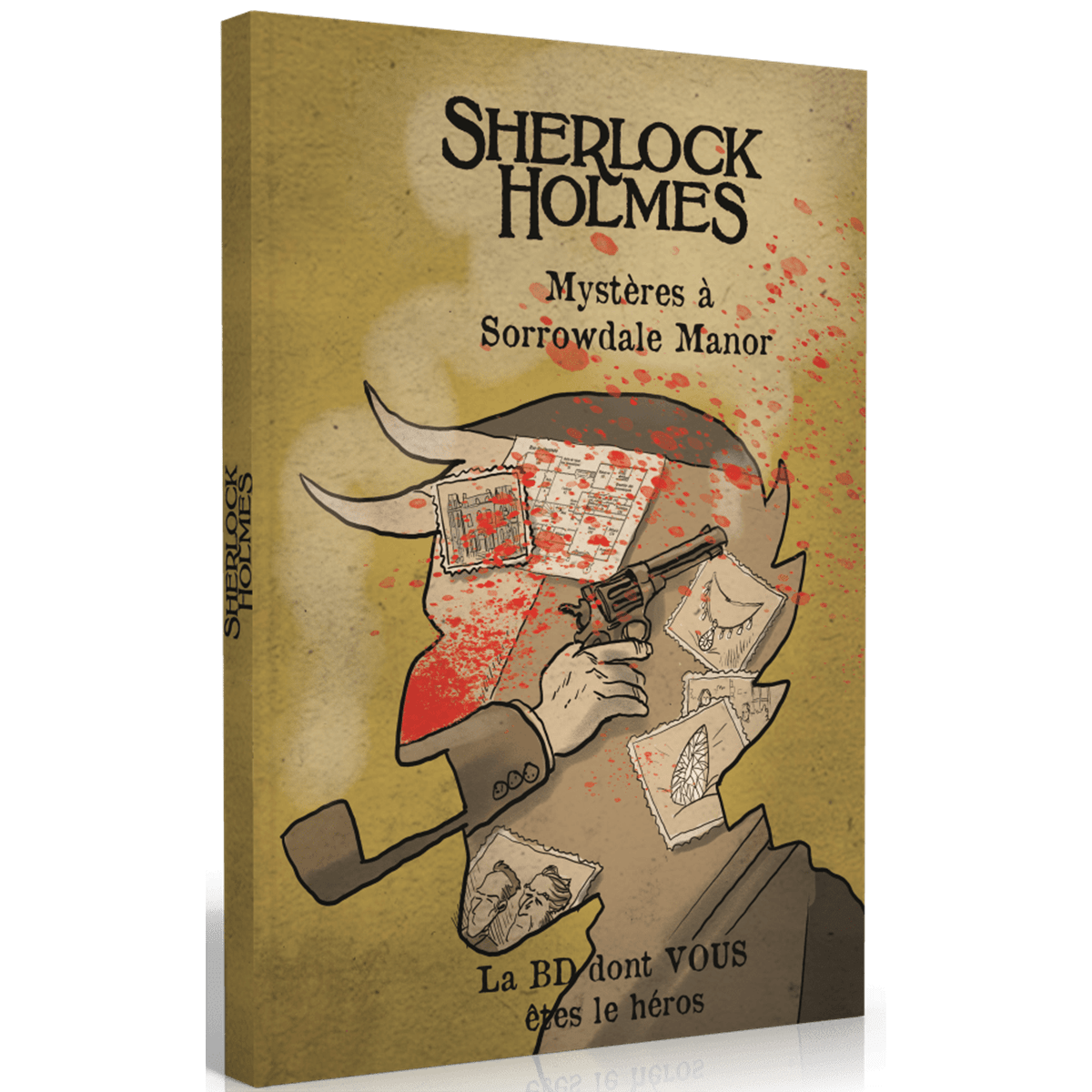 La BD dont vous êtes le héros - Quatre enquêtes de Sherlock Holmes