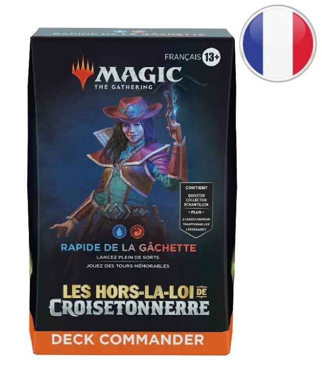 Magic - Les Hors-la-loi de Croisetonnerre - Lot de trois boosters de jeu