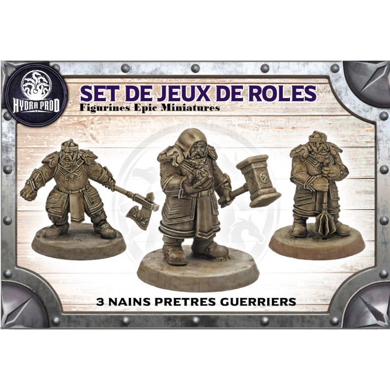 Figurines Epic Miniatures - Set de Jeux de Rôles - 3 Tieffelins Magiciennes Guerrières