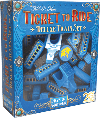 Les Aventuriers du Rail - Set de train Deluxe : Rouge