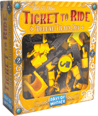 Les Aventuriers du Rail - Set de train Deluxe : Rouge