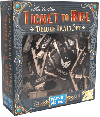 Les Aventuriers du Rail - Set de train Deluxe : Jaune