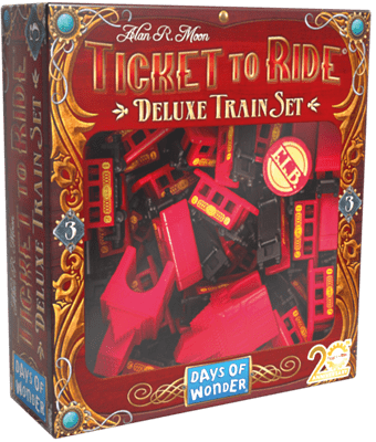 Les Aventuriers du Rail - Set de train Deluxe : Bleu