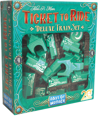 Les Aventuriers du Rail - Set de train Deluxe : Bleu