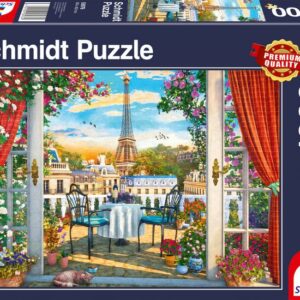 Puzzle 1000 pièces - Schmidt - Terrasse à Paris