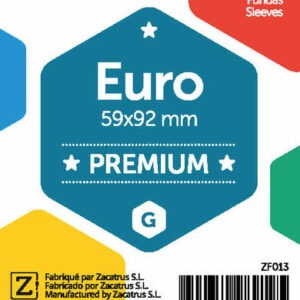 Protèges Cartes Zacatrus Premium- Format Euro ( 59x92 mm ) - Paquet de 55