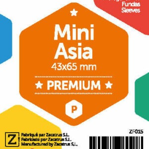 Protèges Cartes Zacatrus Premium- Format Mini Asia ( 43x65 mm ) - Paquet de 55