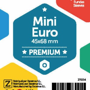 Protèges Cartes Zacatrus Premium- Format Mini Euro ( 45x68 mm ) - Paquet de 55