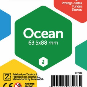 Protèges Cartes Zacatrus - Format Ocean ( 63,5x88 mm ) - Paquet de 55