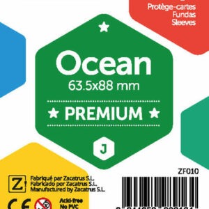 Protèges Cartes Zacatrus Premium- Format Ocean ( 63,5x88 mm ) - Paquet de 55